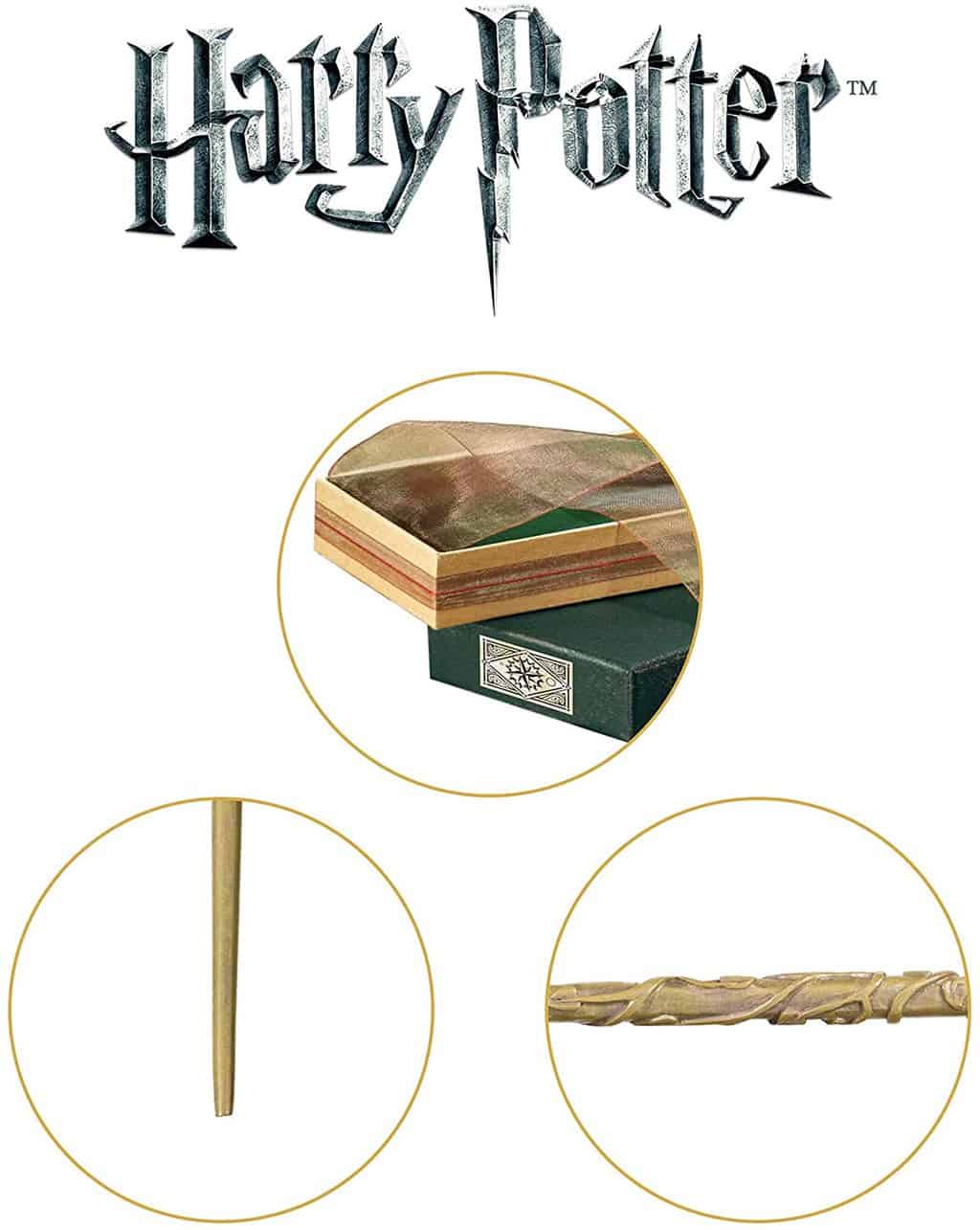 Hermione Granger's Wand with Ollivanders Wand Box