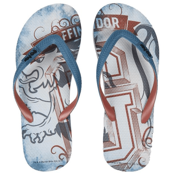 Harry Potter Adult Gryffindor Flip Flops