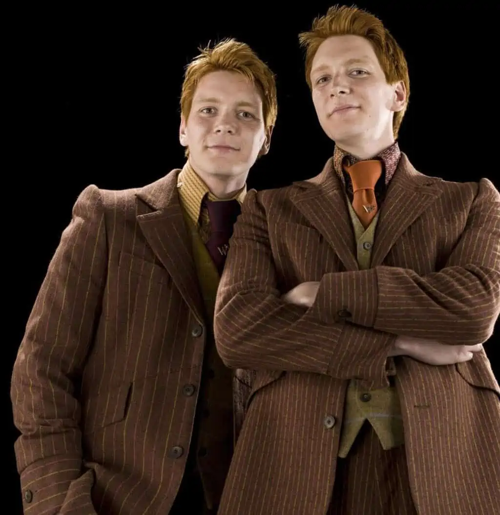 Fred Weasley and George Weasley