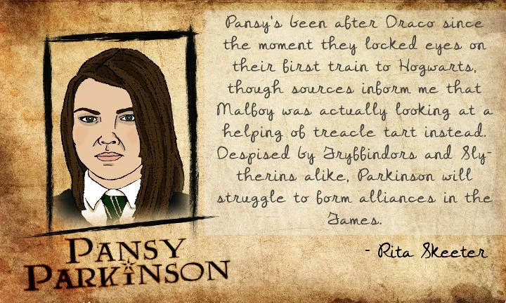 Pansy Parkinson Character Bio