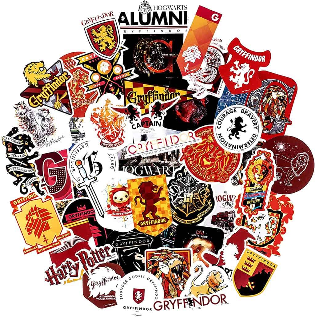 Conquest Journals Harry Potter Gryffindor Vinyl Stickers