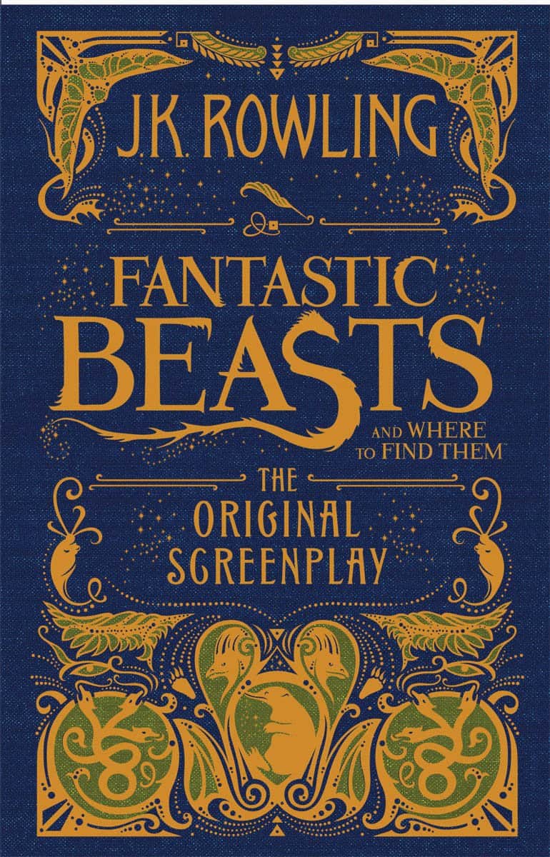  Fantastic Beasts and Where to Find Them BOOK COVER