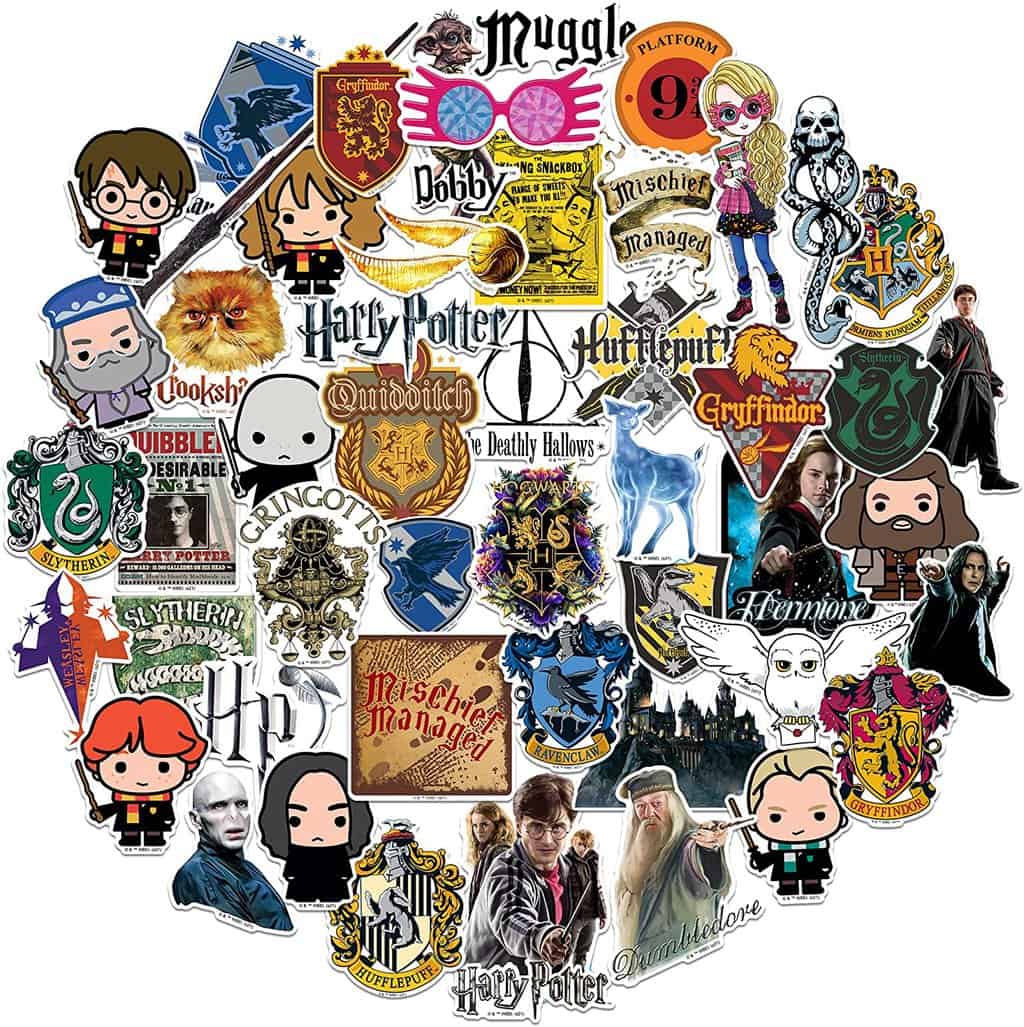 Harry Potter Die Cut Vinyl Sticker Variety Pack