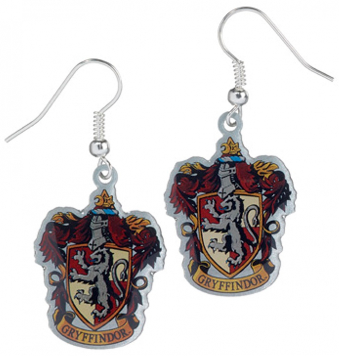 Harry Potter Gryffindor Crest Earrings