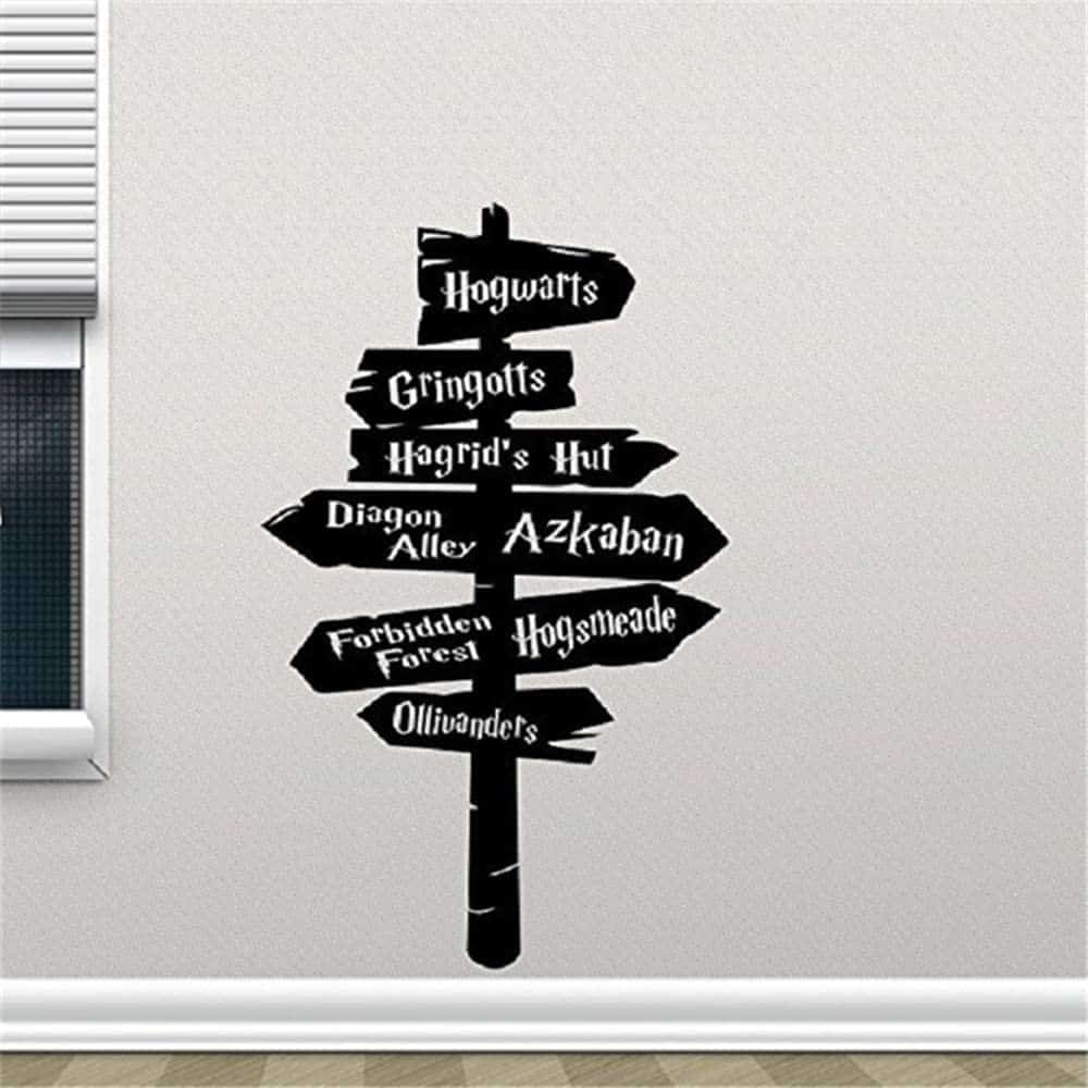 Harry Potter Road Wall Decal Way