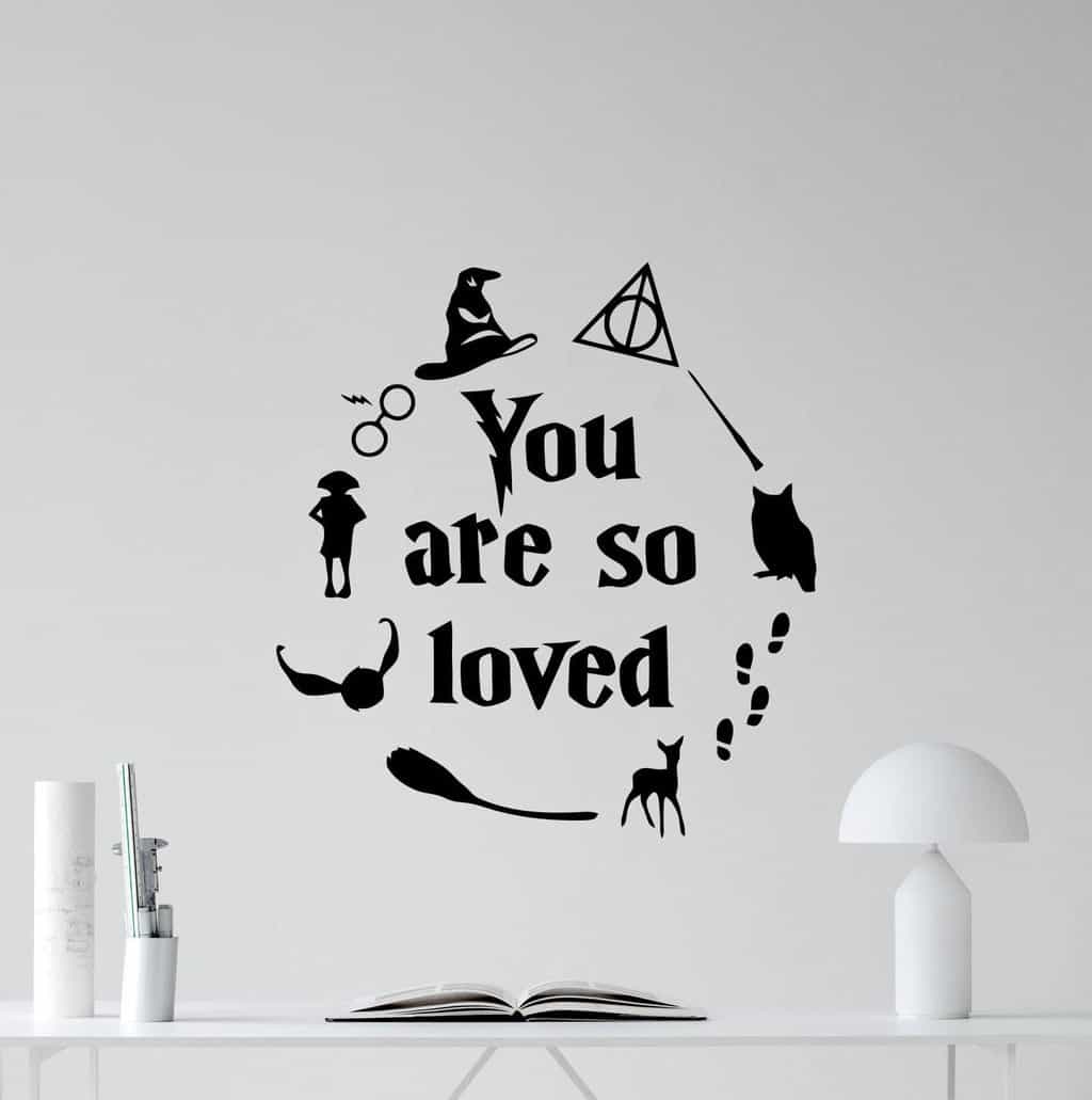 You are So Loved Harry Potter Wall