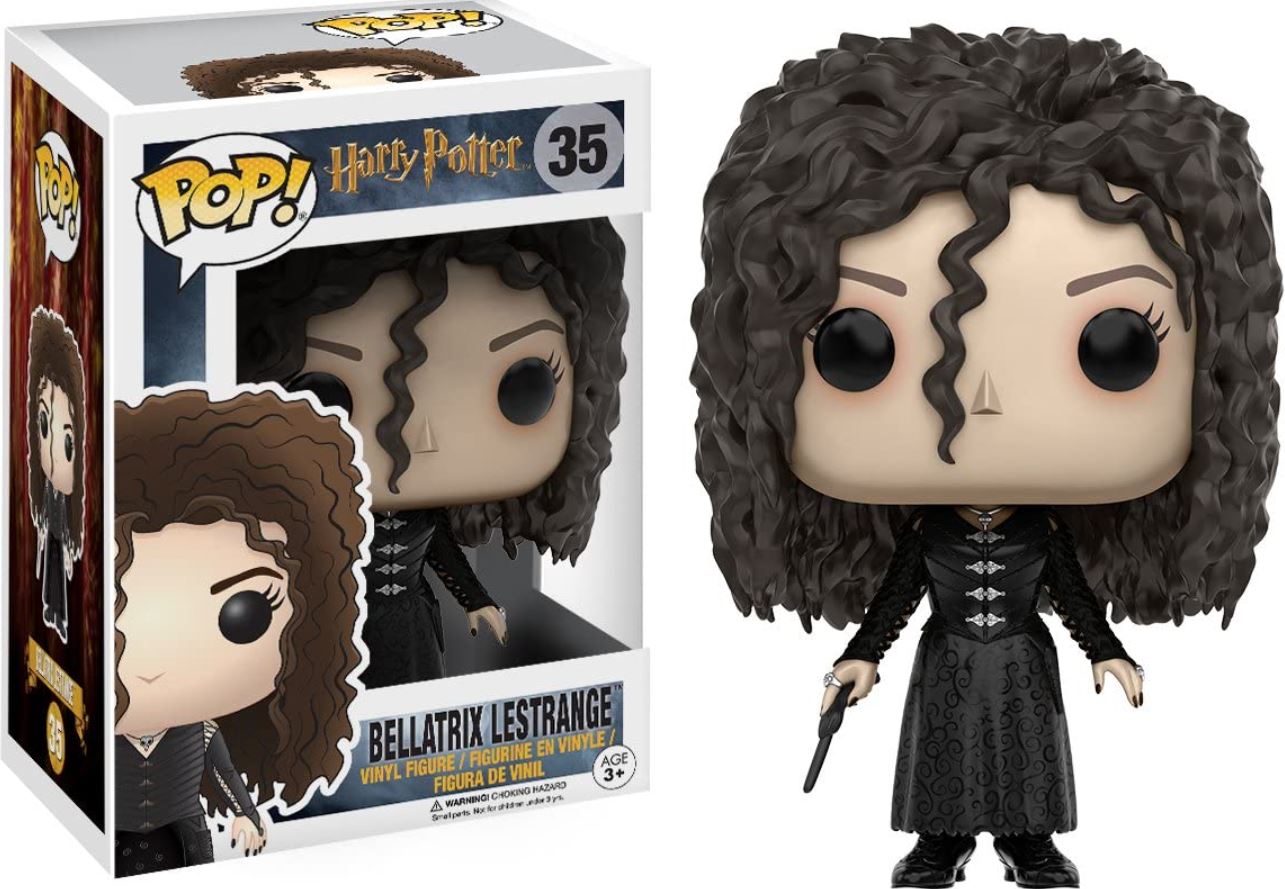 Black Funko Harry Potter Bellatrix Pop Figure