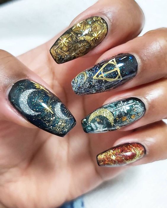 Harry Potter Nails 