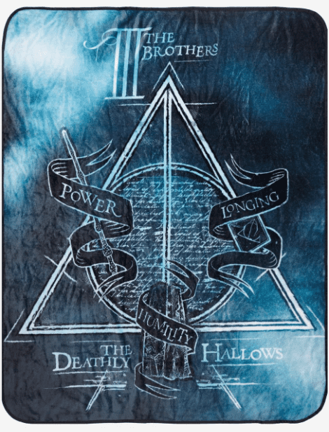 Harry Potter The Deathly Hallows Blanket