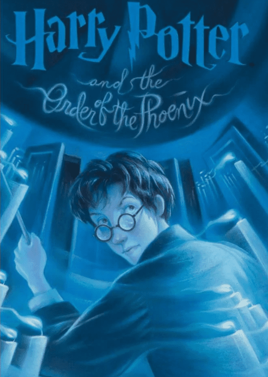 Harry Potter and the Order of the Phoenix Book Cover Poster