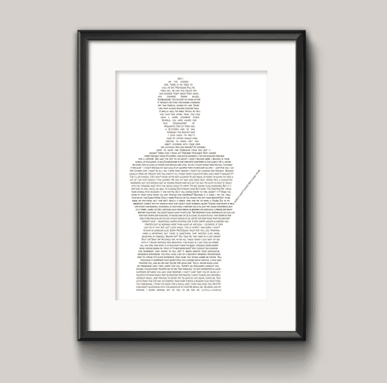 Harry Quotes - Digital Print