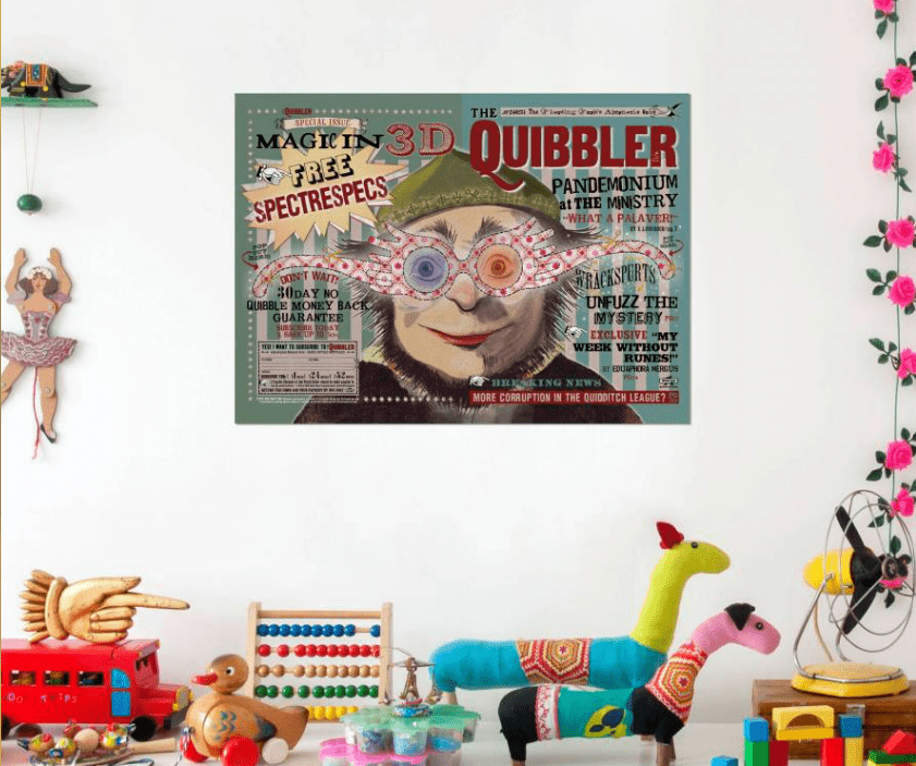 THE QUIBBLER - SPECTRESPECS POSTER