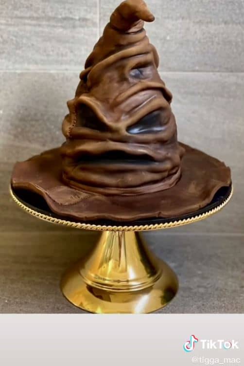 Cake With A Harry Potter Sorting Hat