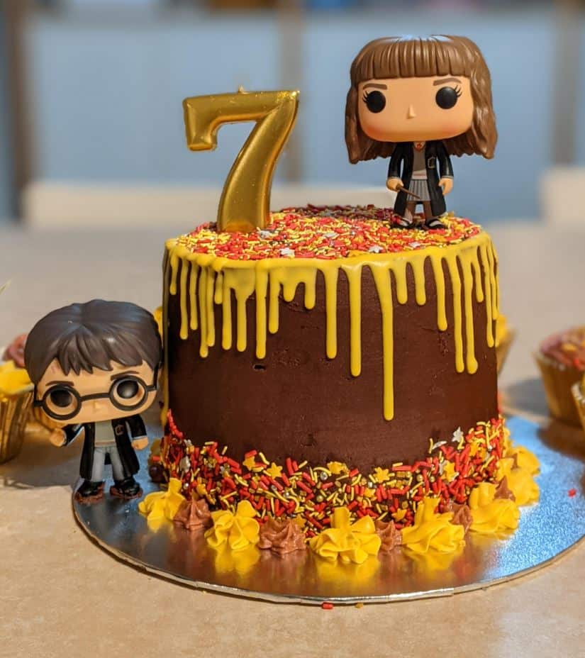 Harry Potter And Hermione Cake