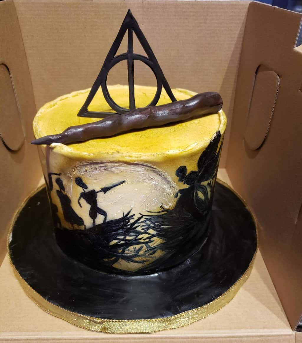 Harry Potter And The Deathly Hallows Cake