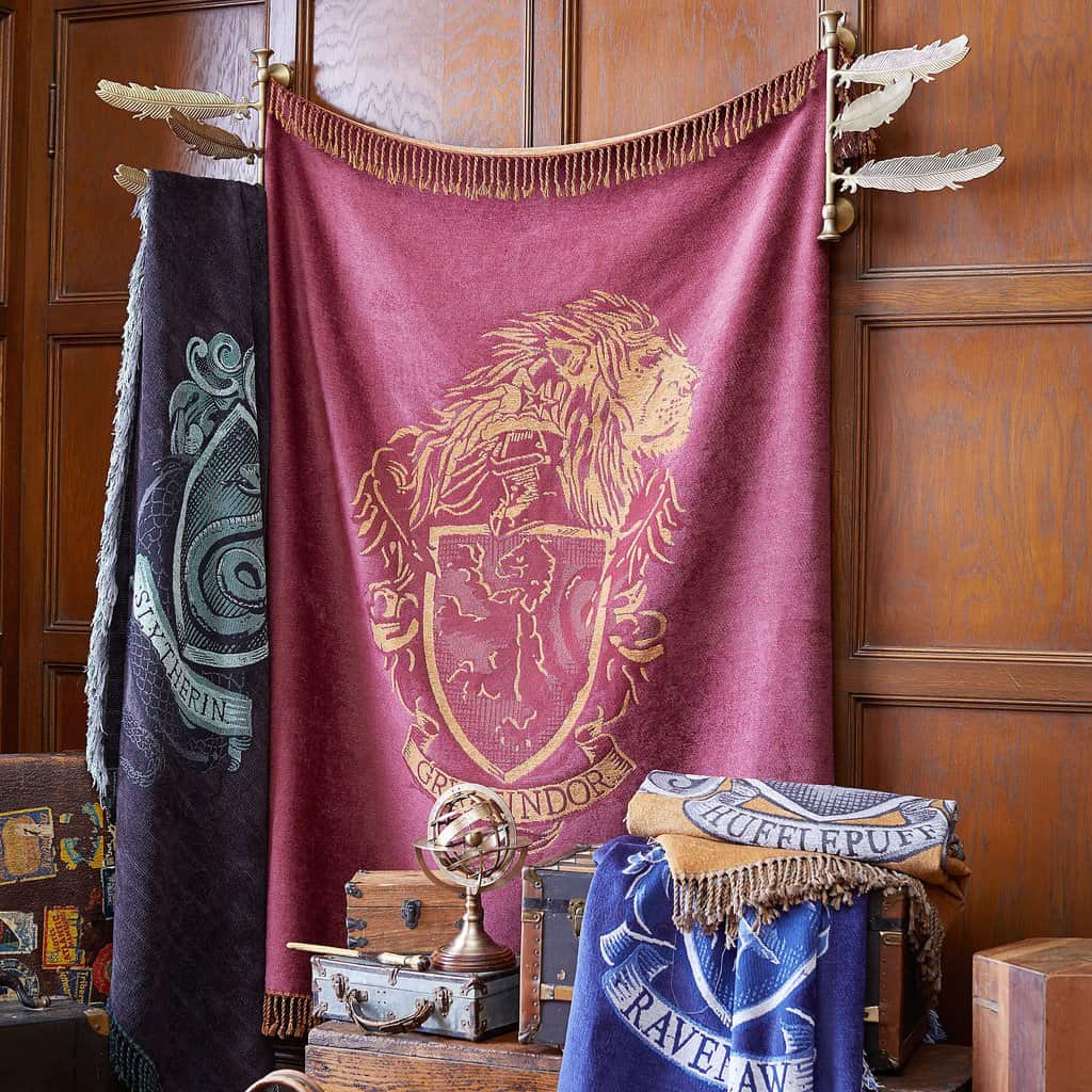 Harry Potter Aesthetic Explained Gryffindor blanket