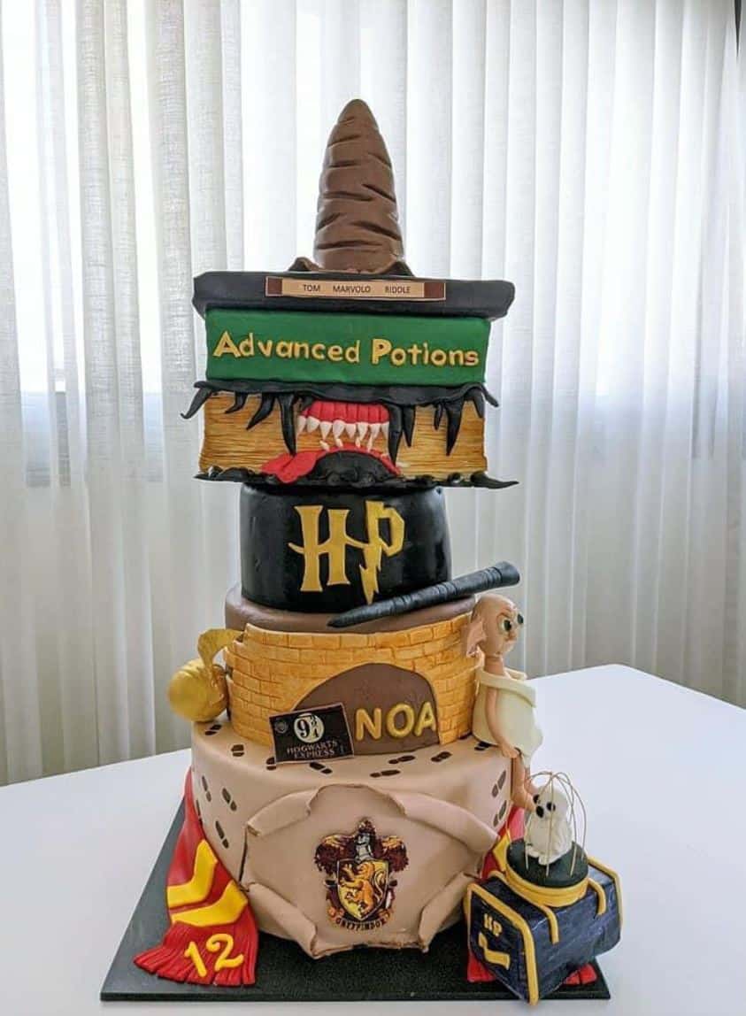 Riddikulusly Cool Harry Potter Birthday Cake