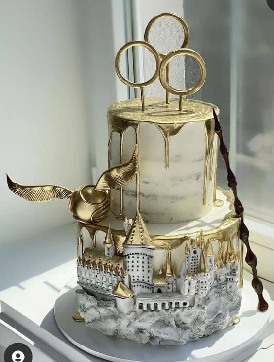 Hogwarts Cake Inspired By Harry Potter