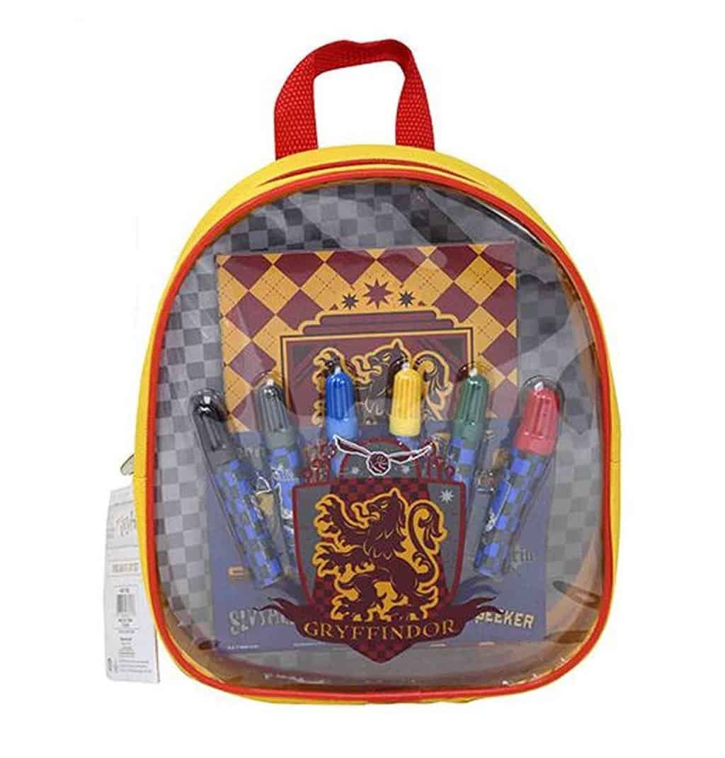 Gryffindor Backpack Set