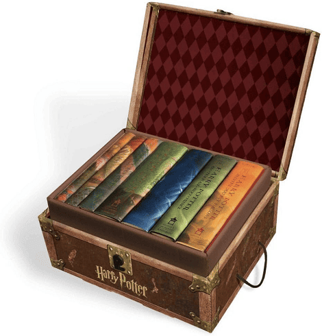 Harry Potter Book Set Collectible Trunk