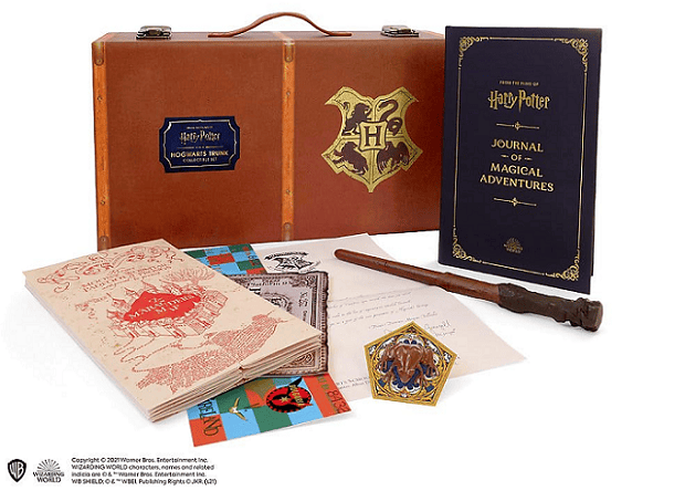 hogwarts trunk collectible set