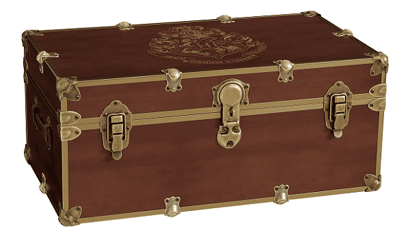 PB Teen Harry Potter Wood Trunk